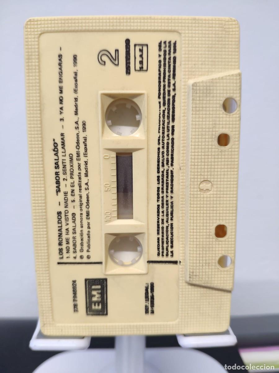 Casetes antiguos: Los Ronaldos - Sabor Salado (Cassette) - Foto 2