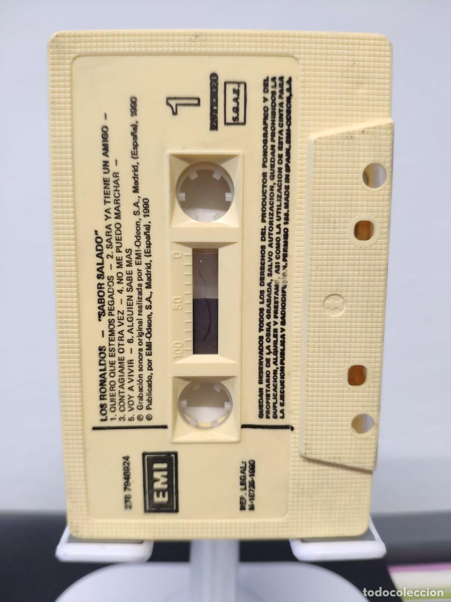 Casetes antiguos: Los Ronaldos - Sabor Salado (Cassette) - Foto 3