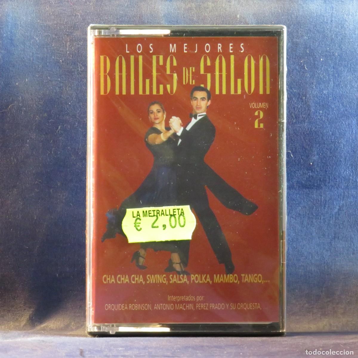 Casetes antiguos: VARIOS - LOS MEJORES BAILES DE SALSA - CASETE