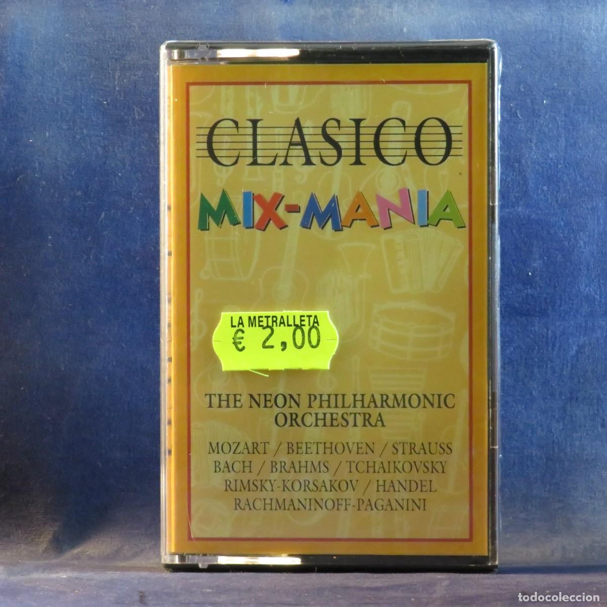 Casetes antiguos: THE NEON PHILHARMONIC ORCHESTRA - CL&Aacute;SICO MIX-MANIA - CASETE
