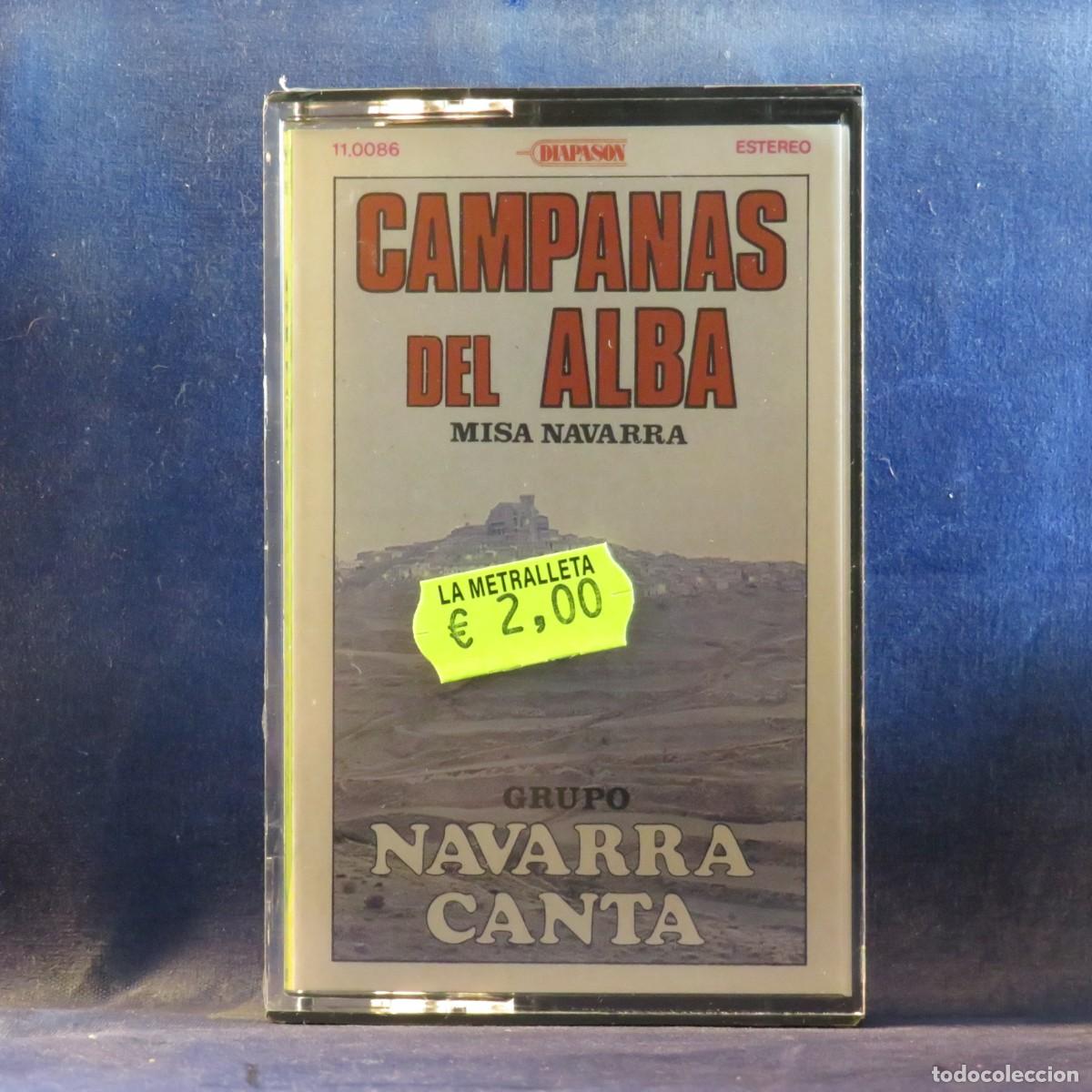 Casetes antiguos: CAMPANAS DEL ALBA - MISA NAVARRA - CASETE