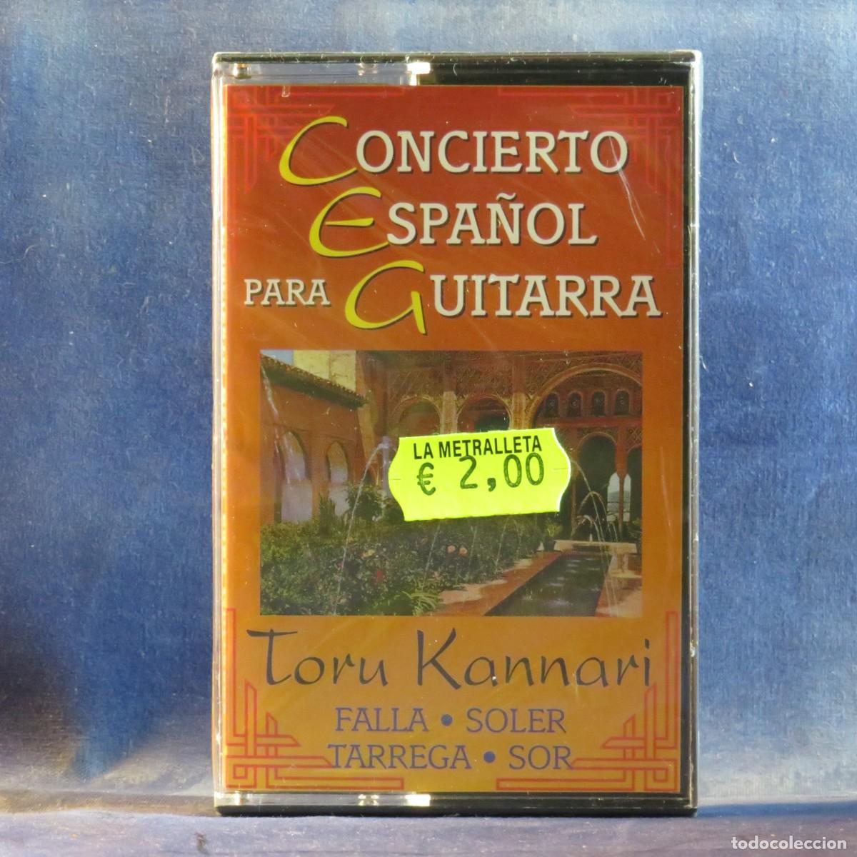 Casetes antiguos: TORU KANNARI - CONCIERTO ESPA&Ntilde;OL PARA GUITARRA - CASETE