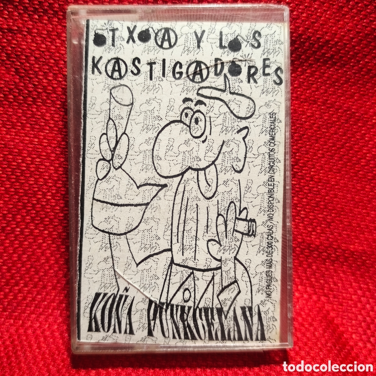 Casetes antiguos: Cinta Casette OTXOA Y LOS CASTIGADORES ( Punk,- Rock maqueta a&ntilde;o 93 )
