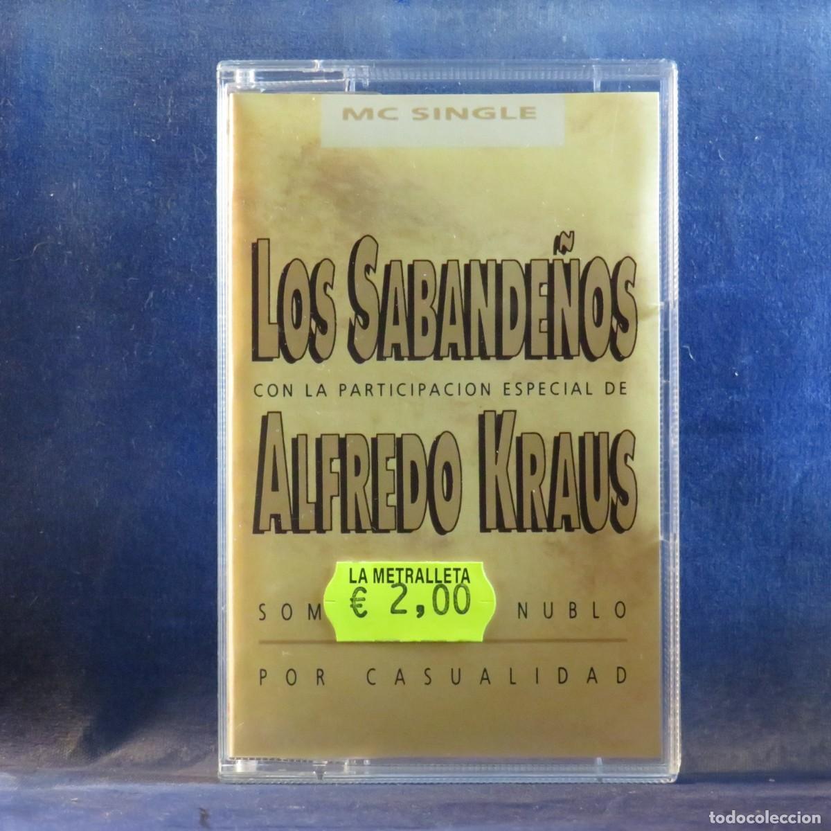 Casetes antiguos: LOS SABANDE&Ntilde;OS Y ALFREDO KRAUS - CASETE