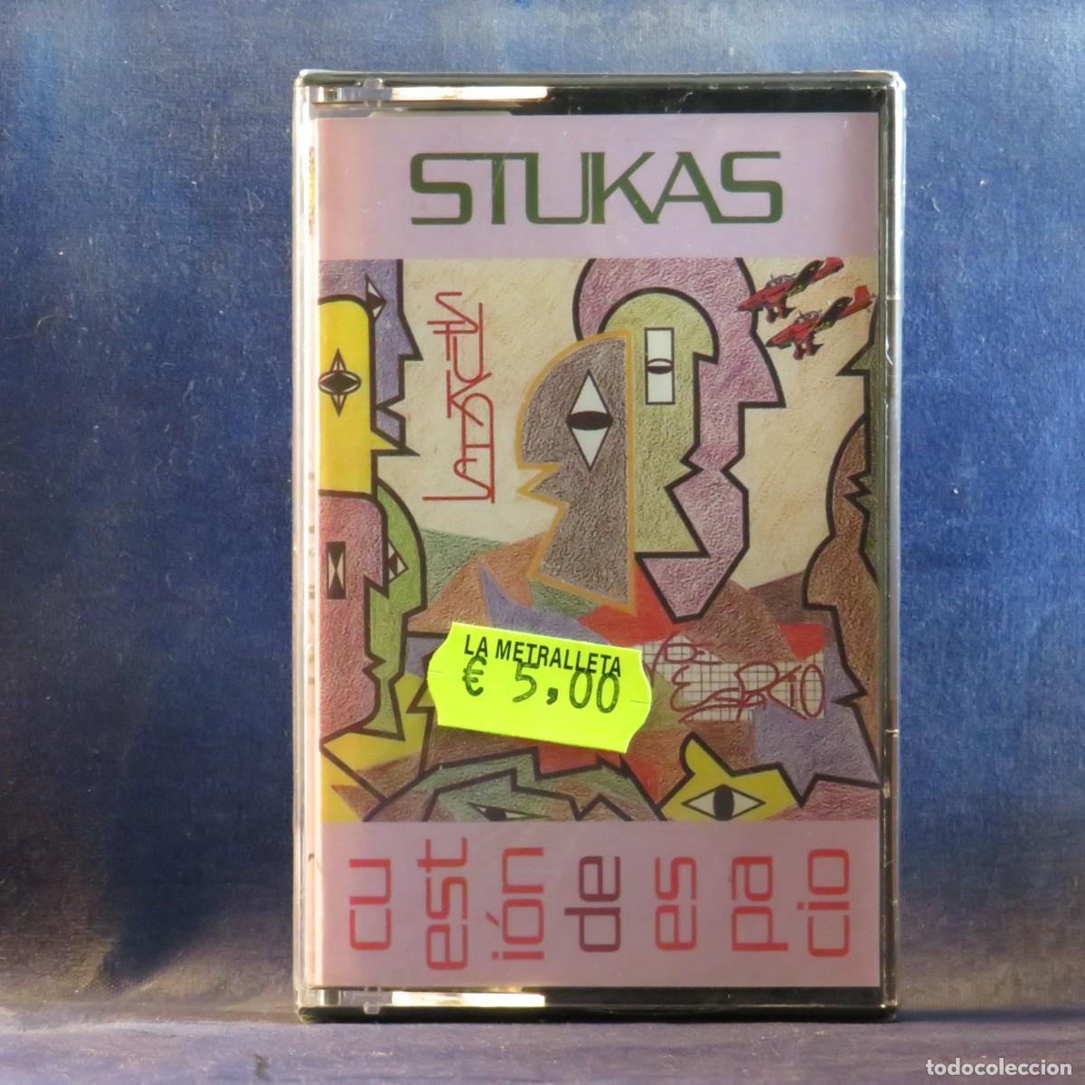 Casetes antiguos: STUKAS - CUESTI&Oacute;N DE ESPACIO - CASETE - Foto 1