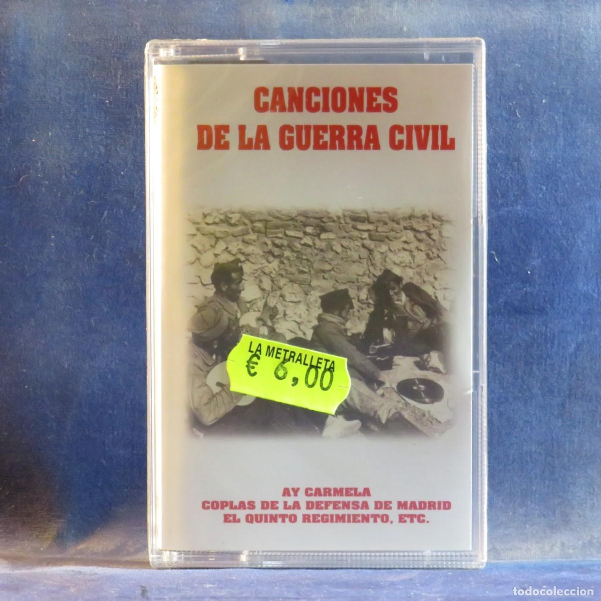 Casetes antiguos: VARIOS - CANCIONES DE LA GUERRA CIVIL - CASETE