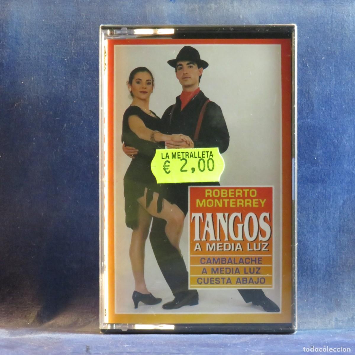 Casetes antiguos: ROBERTO MONTERREY - TANGOS - CASETE