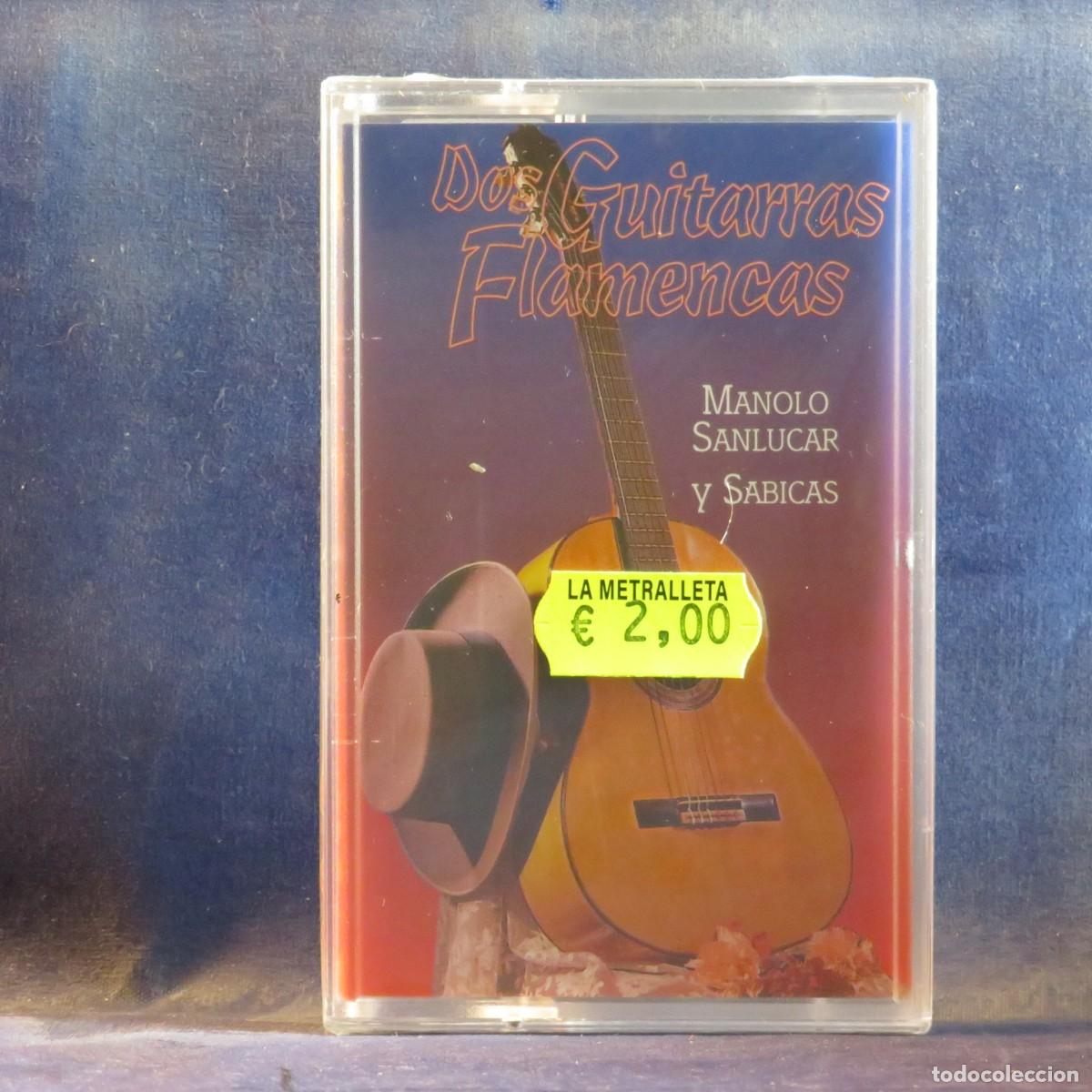 Casetes antiguos: MANOLO SANLUCAR Y SABICAS - DOS GUITARRAS FLAMENCAS - CASETE