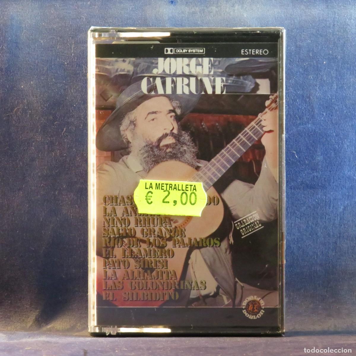 Casetes antiguos: JORGE CAFRUNE - CASETE - Foto 1