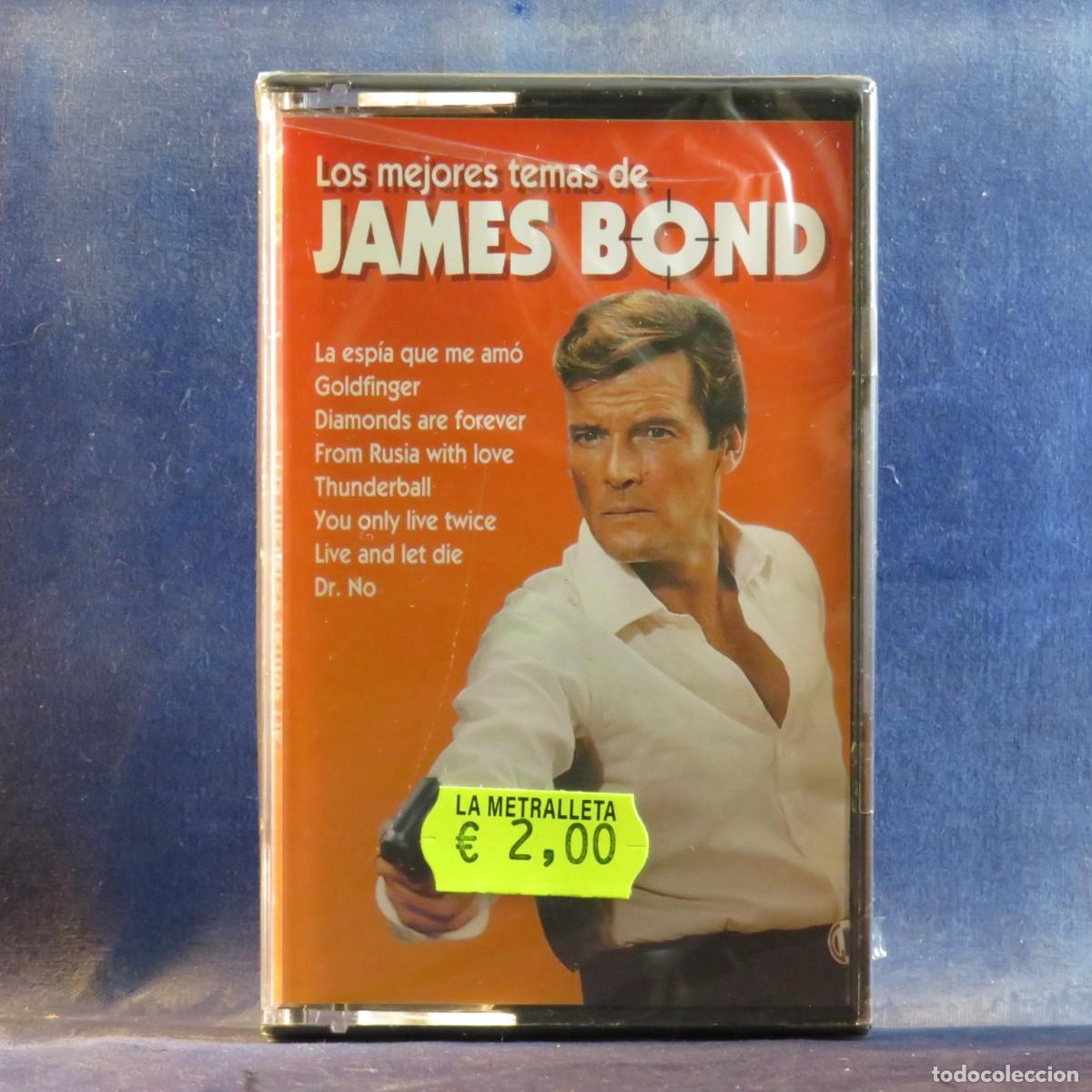 Casetes antiguos: LOS MEJORES TEMAS DE JAMES BOND - CASETE