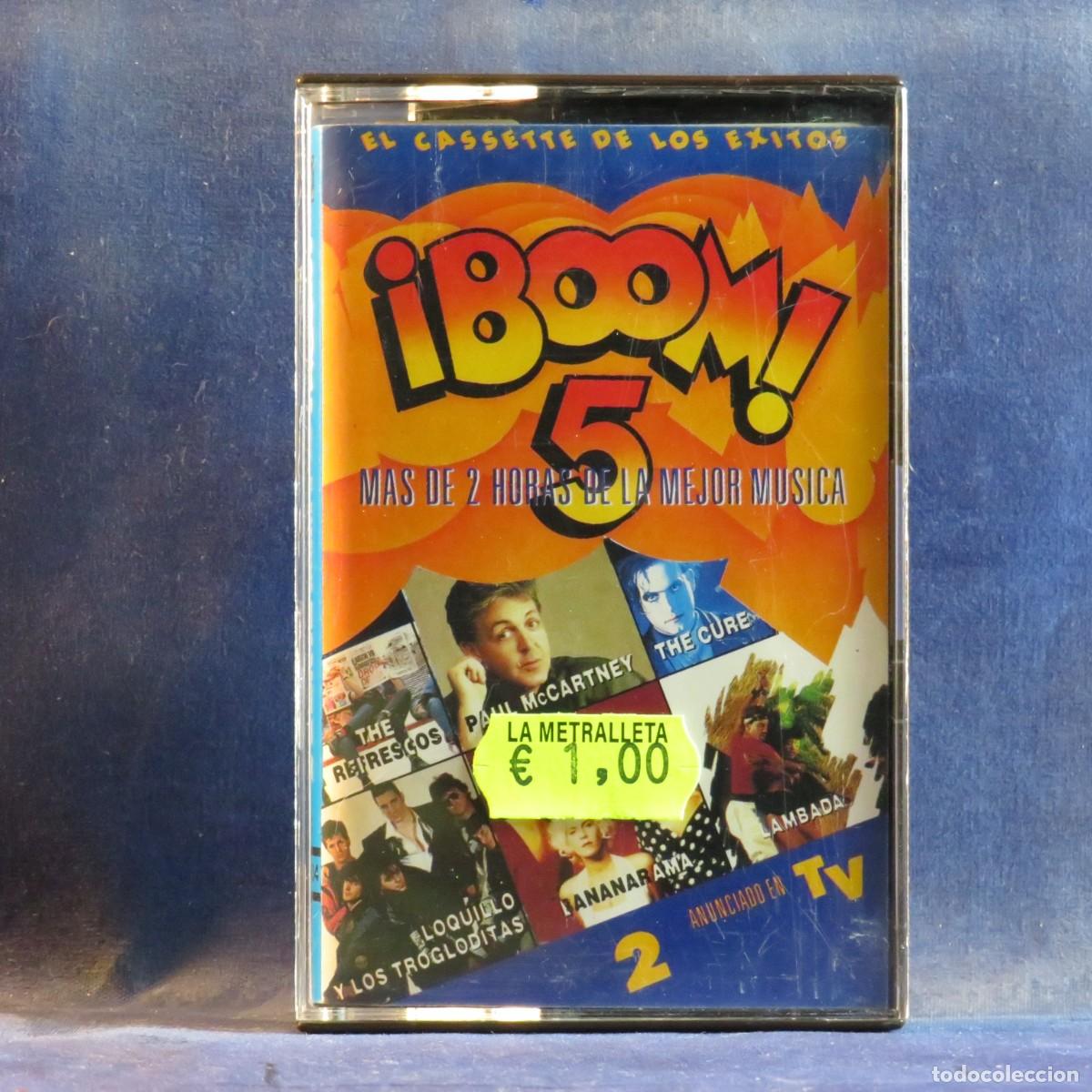 Casetes antiguos: BOOM 5 - &Eacute;XITOS - CASETE