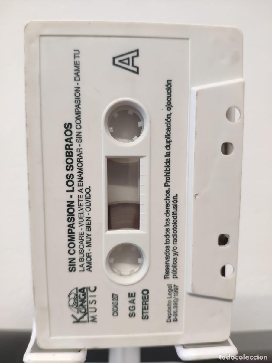Casetes antiguos: Los Sobraos - Sin Compasi&oacute;n (Cassette) - Foto 3