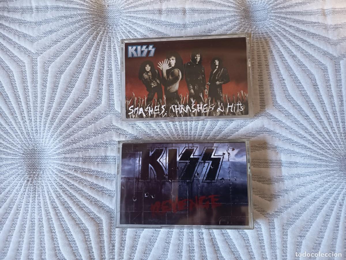Casetes antiguos: KISS, 2 cassettes. ediciones europeas