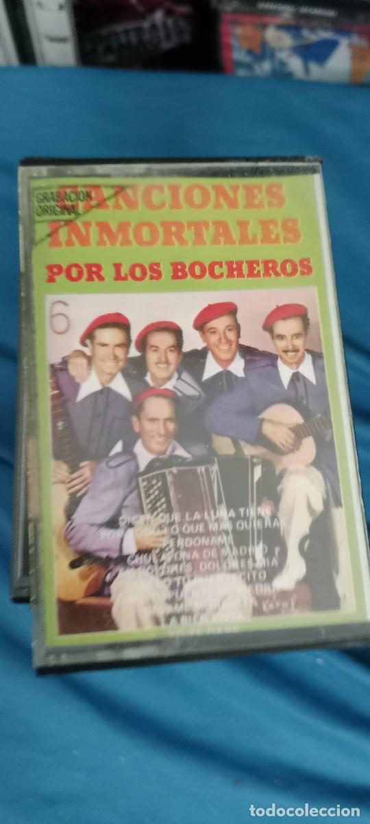 Casetes antiguos: CANCIONES INMORTALES POR LOS BOCHEROS CASETE MUSICA PIXAR CA-49