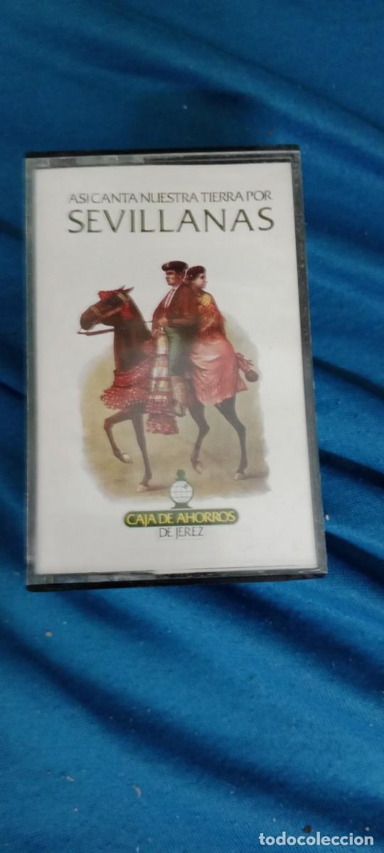 Casetes antiguos: ASI CANTA NUESTRA TIERRA POR SEVILLANAS CASETE MUSICA PIXAR CA-49