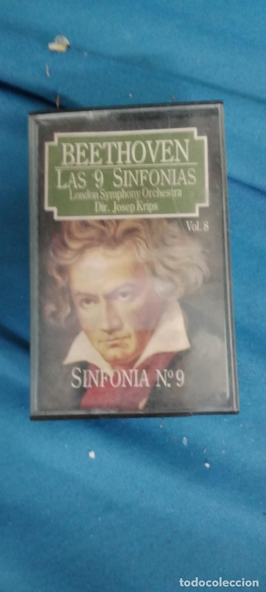 Cassette antiche: BEETHOVEN LAS 9 SINFONIAS CASETE MUSICA PIXAR CA-49