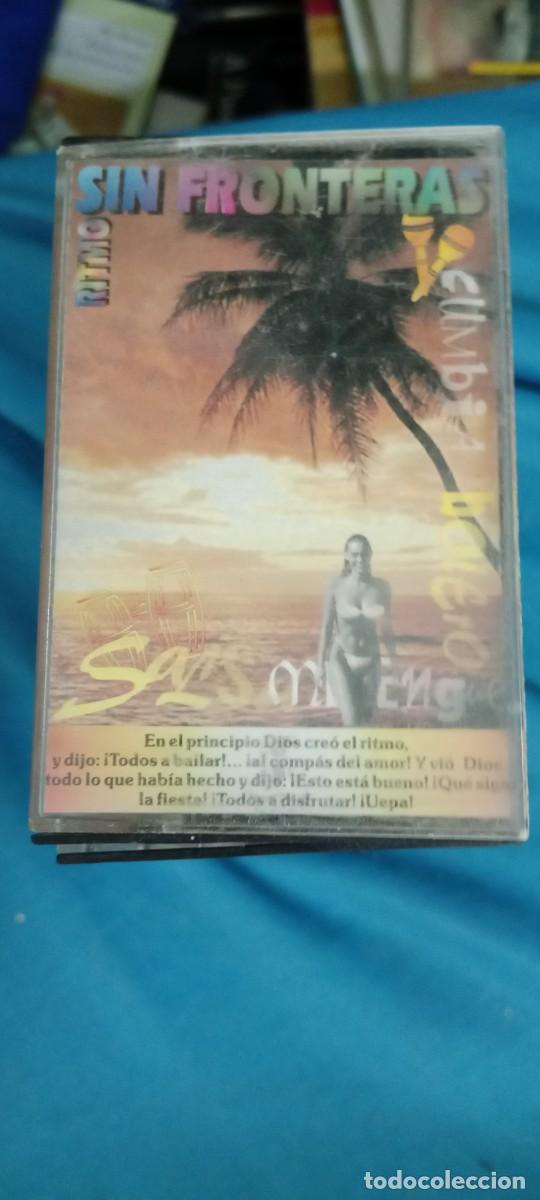 Cassette antiche: RITMO SIN FRONTERAS CASETE MUSICA PIXAR CA-49
