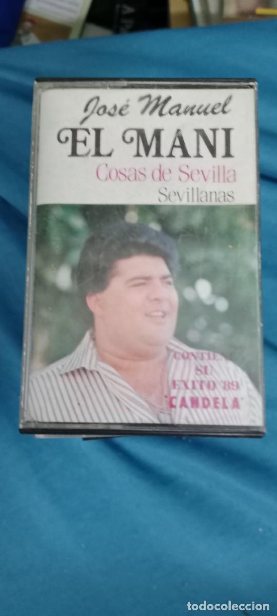 Cassettes Anciennes: JOSE MANUEL EL MANI COSAS DE SEVILLA CASETE MUSICA PIXAR CA-49