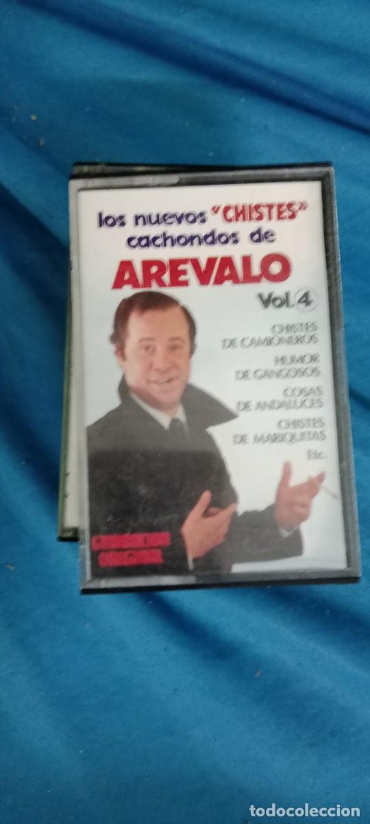 Casetes antiguos: LOS MEJORES CHISTES DE AREVALO CASETE MUSICA PIXAR CA-49