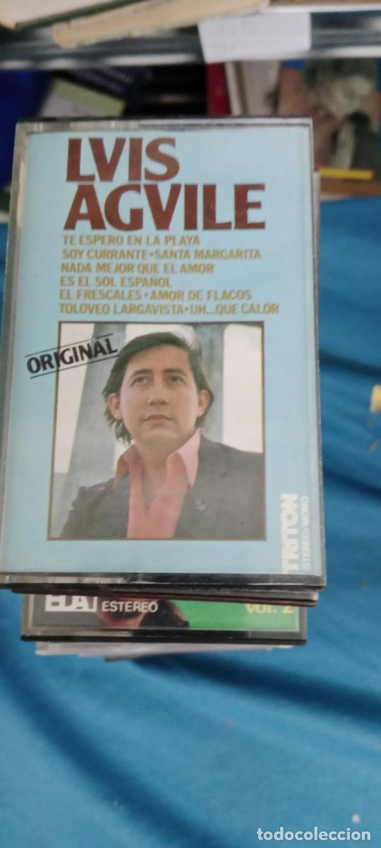 Casetes antiguos: LUIS AGUILE TE ESPERO EN LA PLAYA CASETE MUSICA PIXAR CA-49