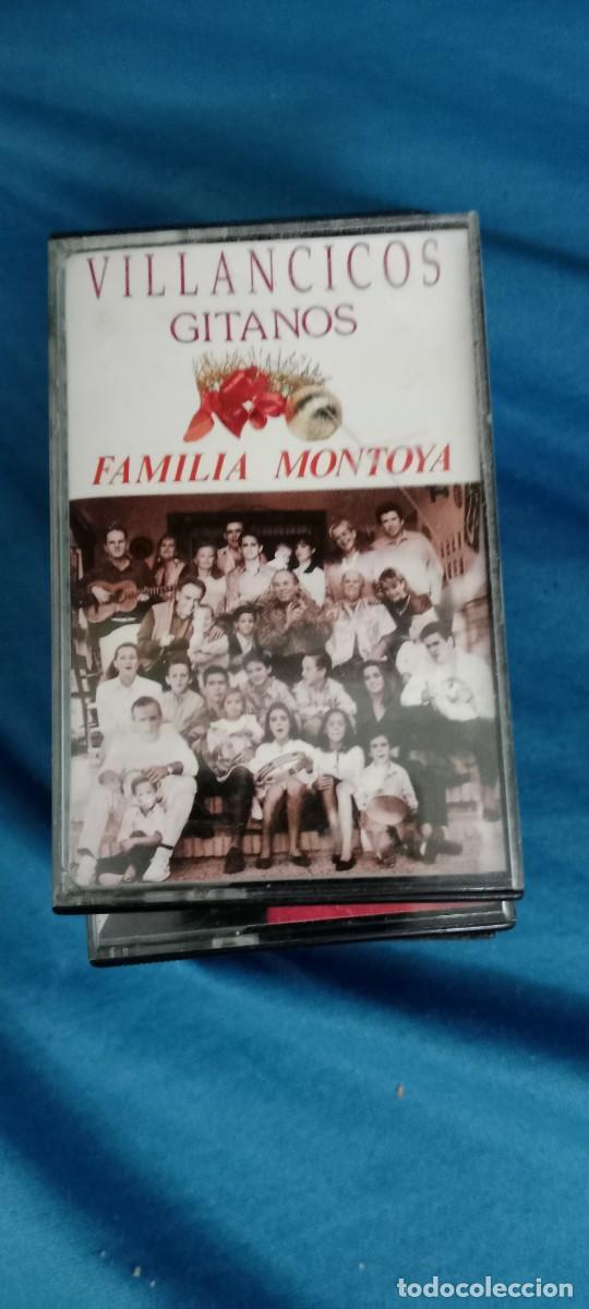 Casetes antiguos: VILLANCICOS GITANOS FAMILIA MONTOYA CASETE MUSICA PIXAR CA-49