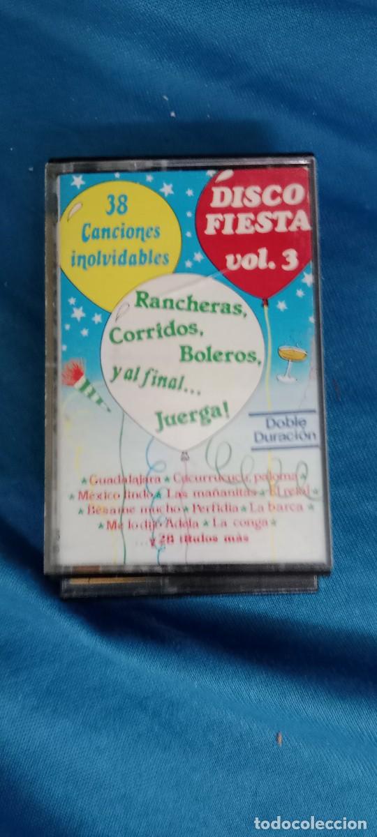 Casetes antiguos: DISCO FIESTA VOL 3 CASETE MUSICA PIXAR CA-49