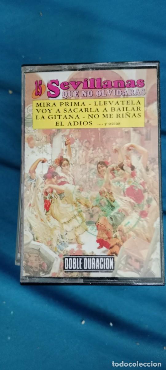 Casetes antiguos: SEVILLANAS QUE NO OLVIDARAS CASETE MUSICA PIXAR CA-49