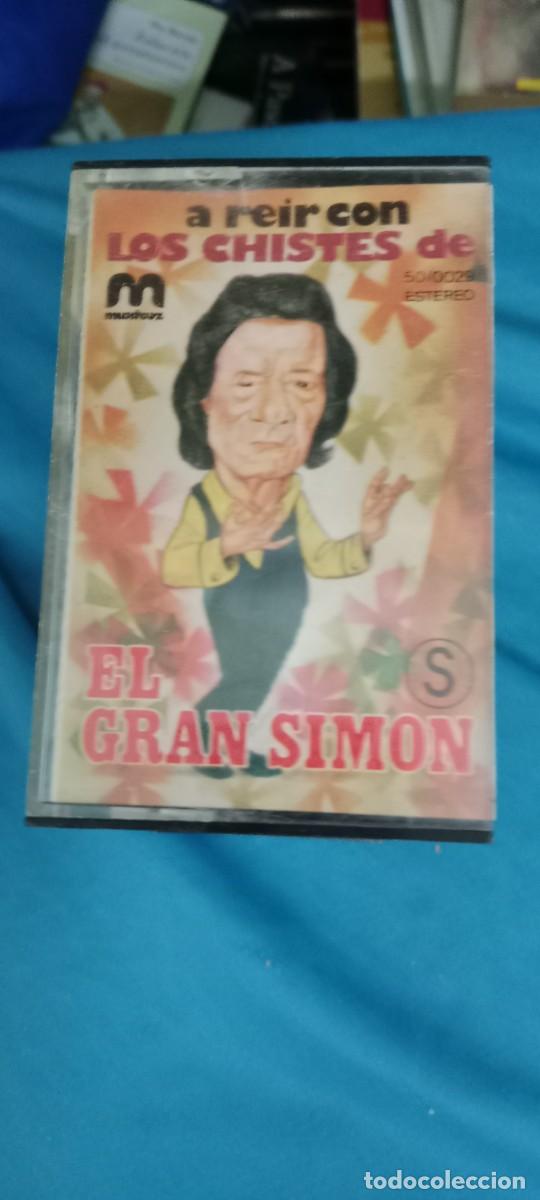 Casetes antiguos: CHISTES EL GRAN SIMON CASETE MUSICA PIXAR CA-49