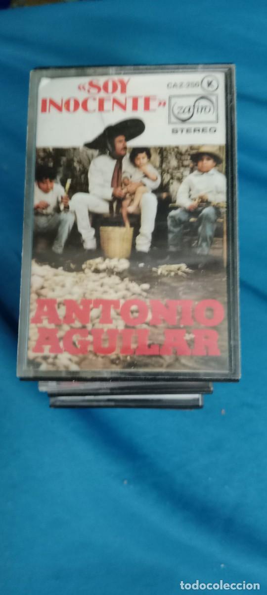 Casetes antiguos: ANTONIO AGUILAR SOY INOCENTE CASETE MUSICA PIXAR CA-49