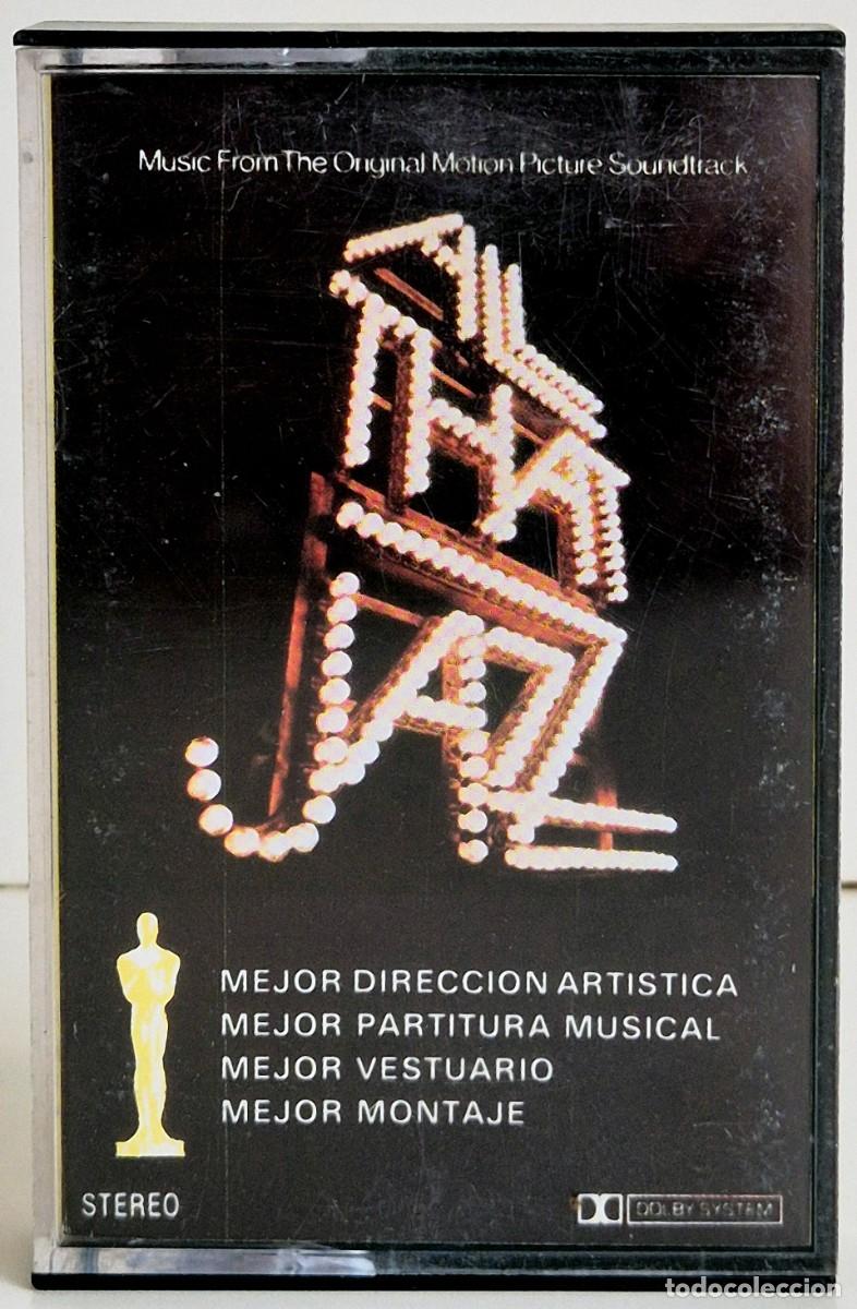 Casetes antiguos: Banda sonora de Empieza el espect&aacute;culo (All That Jazz) de Bob Fosse. Cassette original de 1979