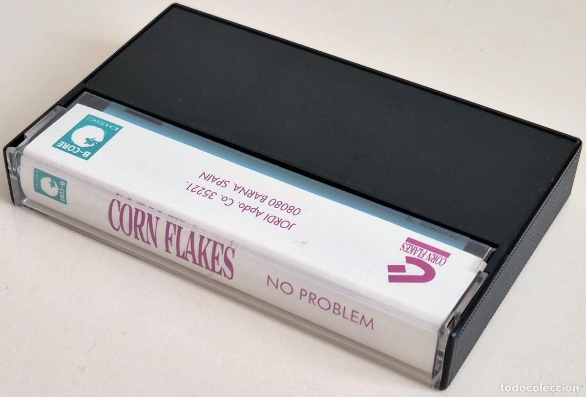 Casetes antiguos: Corn Flakes - No Problem (1990) Cassette Original del sello BCore Disc. Hardcore mel&oacute;dico - Foto 2