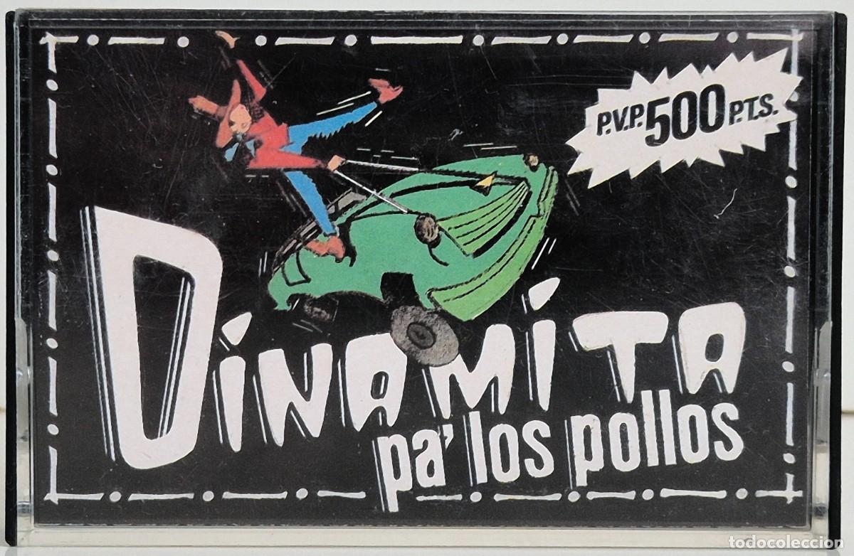 Casetes antiguos: Dinamita pa' los pollos - Bienvenidos al gallinero (1987) Cassette editada por Discos Suicidas