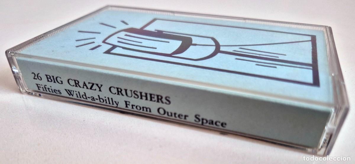 Casetes antiguos: 26 Big Crazy Crushers. Sampler de la revista Ruta 66 en formato cassette