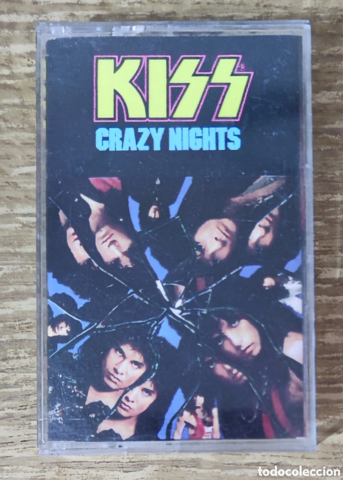 Casetes antiguos: Cassette Kiss - Crazy Nights (1987)