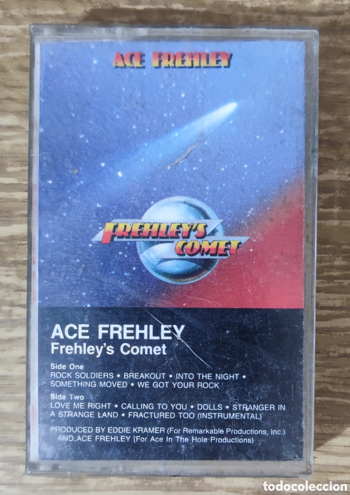 Casetes antiguos: Cassette Ace Frehley - Frehley's Comet (1987)