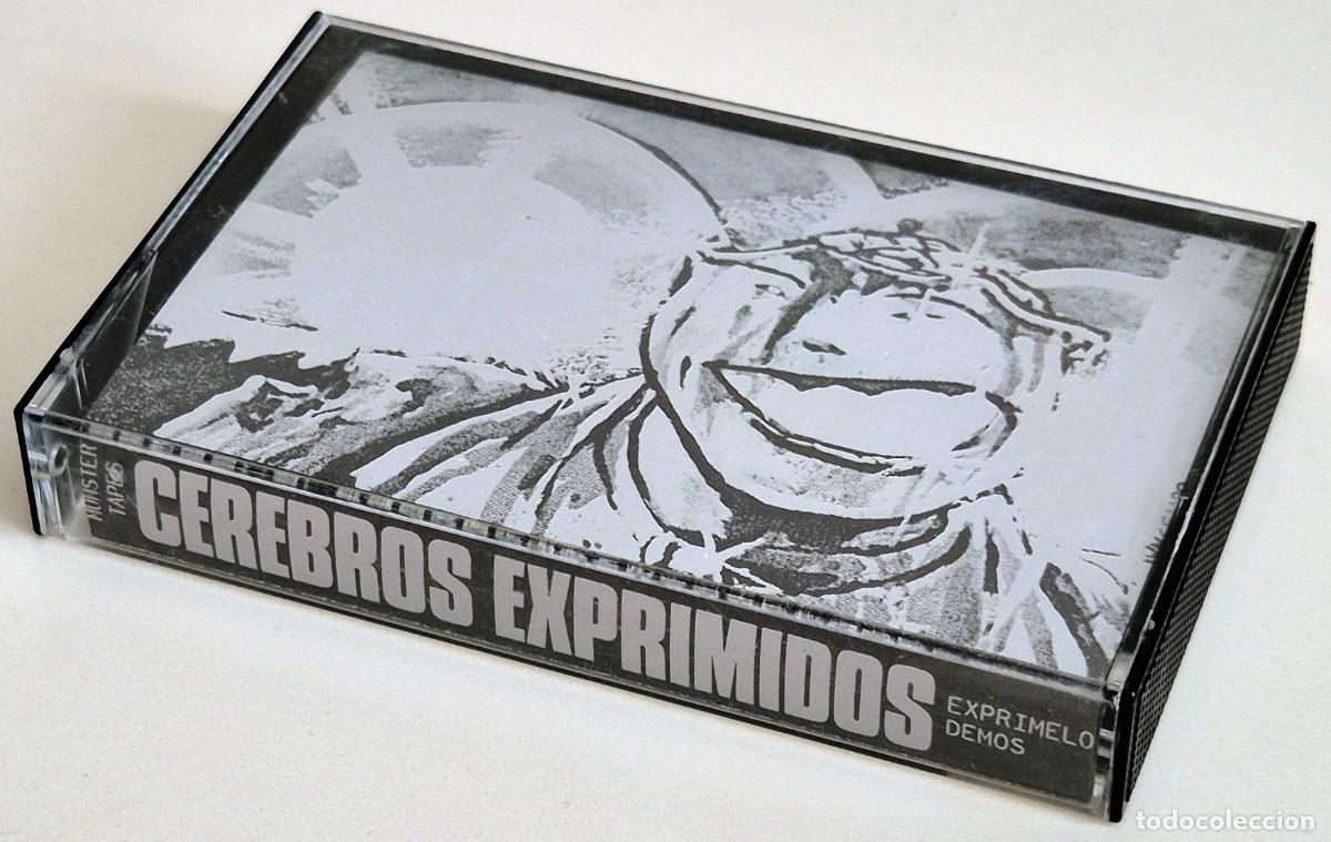 Casetes antiguos: Cerebros Exprimidos - Expr&iacute;melo Demos. Cassette publicada por el sello Munster Records (1989)