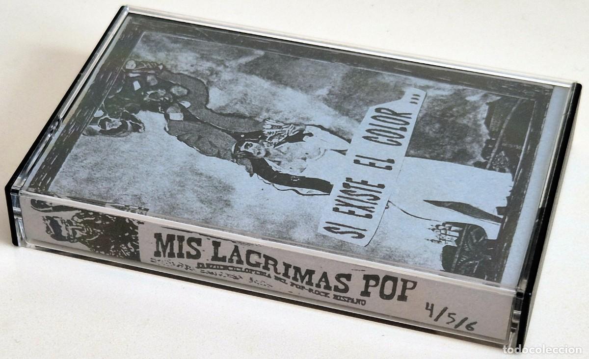 Casetes antiguos: Mis L&aacute;grimas Pop. Sampler en formato cassette de este fanzine sobre el pop rock hispano