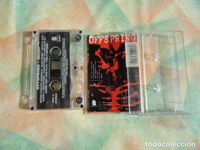 Casetes antiguos: OFFSPRING - SMASH 1994 CASSETTE RARO! - Foto 2