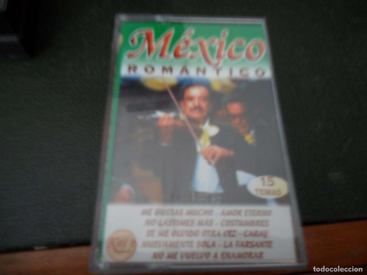 Casetes antiguos: MEXICO ROMANTICO MIGUEL PE&Ntilde;A Y LOS HERMANOS SANTIAGO