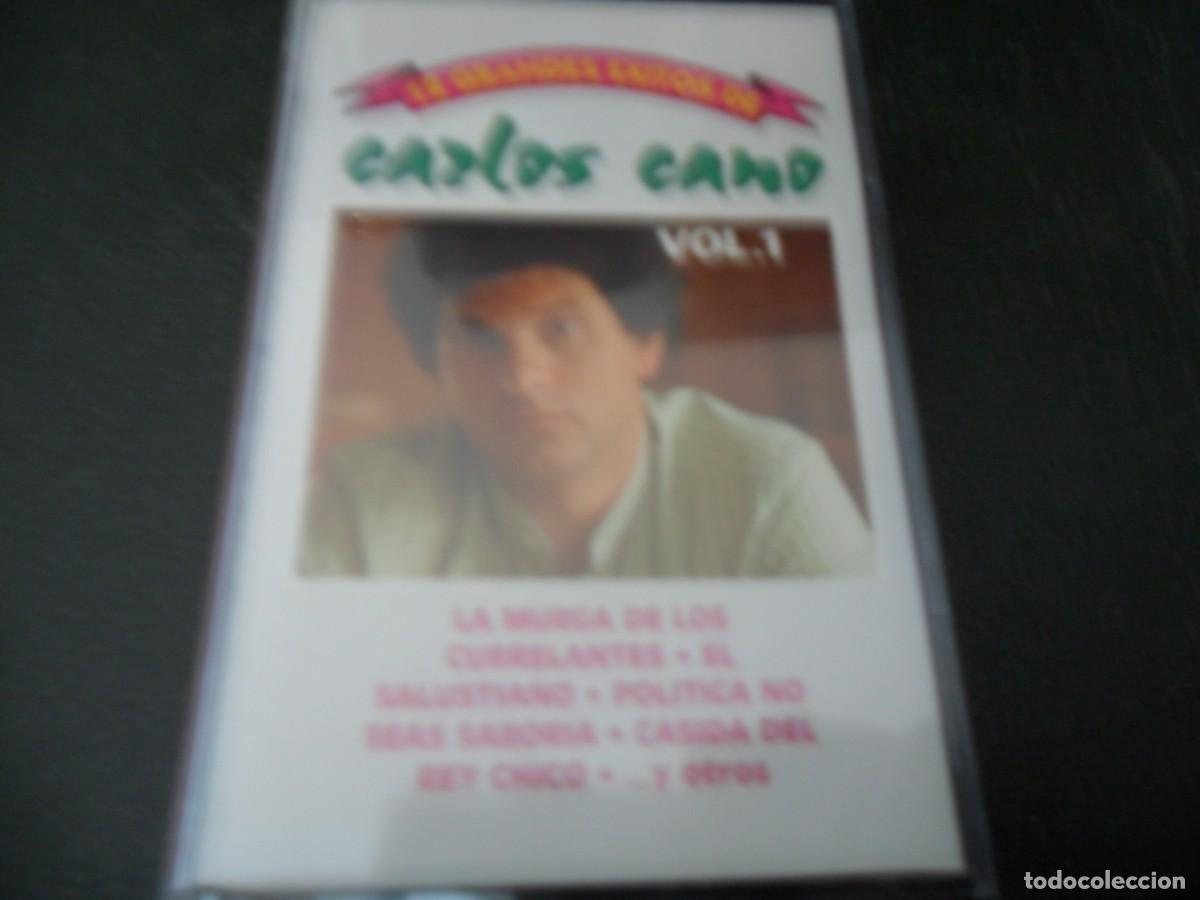 Casetes antiguos: CARLOS CANO 12 GRANDES EXITOS - Foto 1