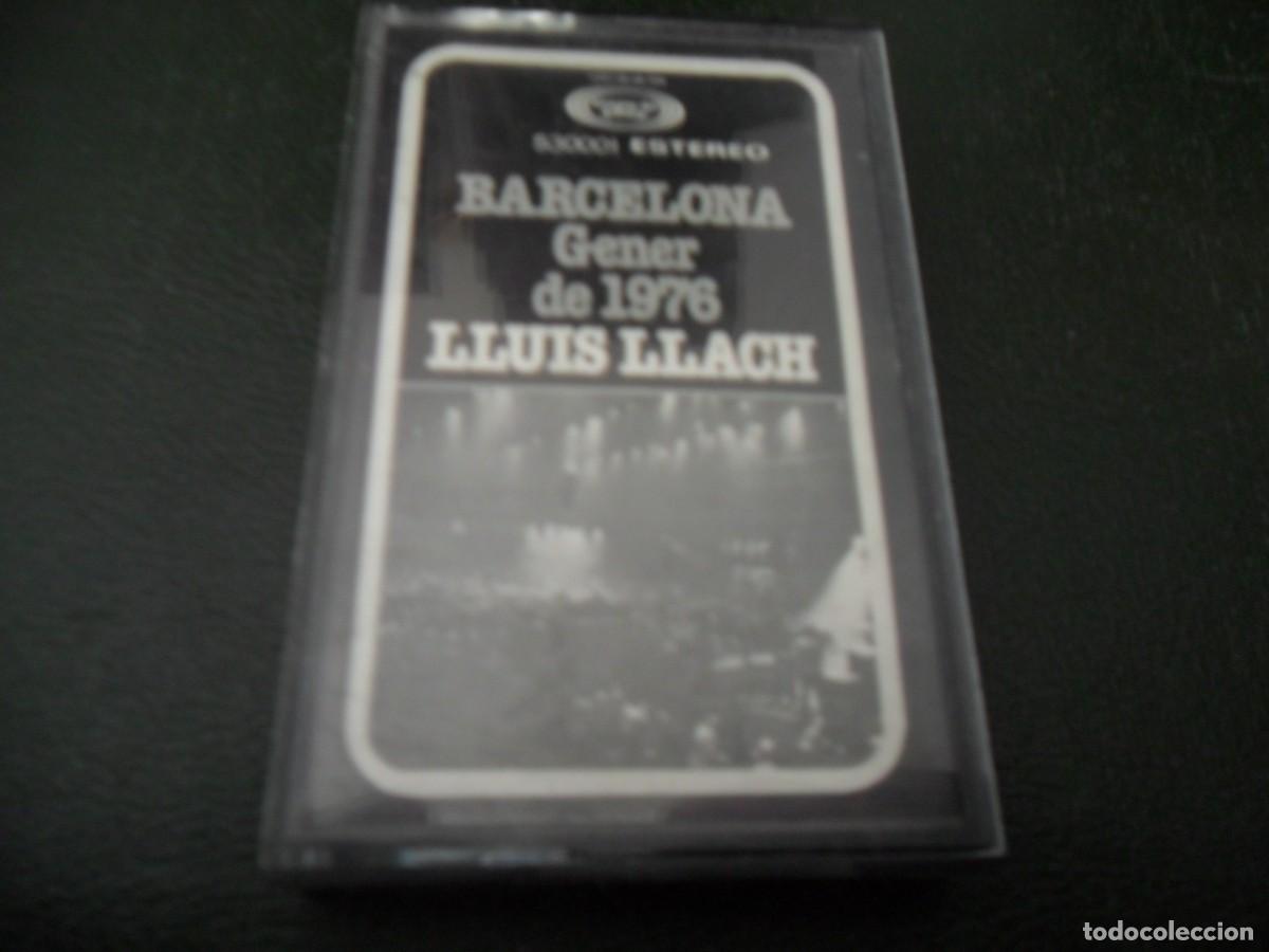 Alte Kassetten: LLUIS LLACH BARCELONA GENER DE 1976