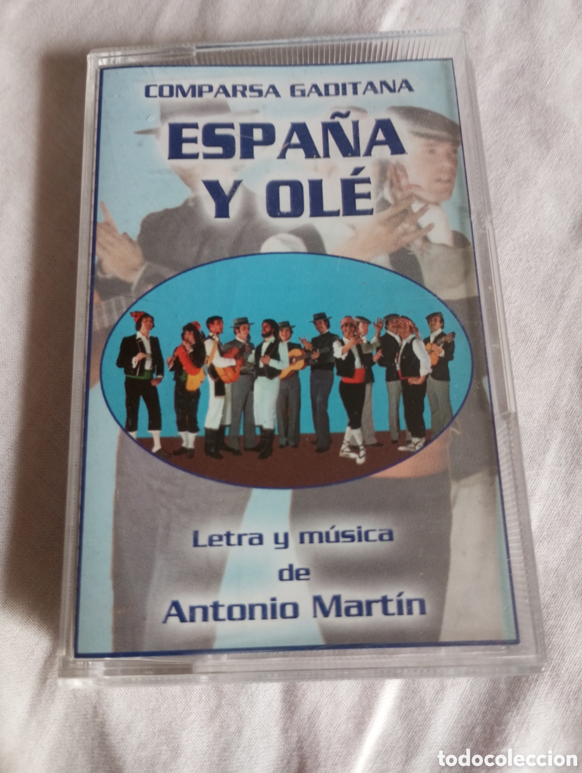 Casetes antiguos: Carnaval de C&aacute;diz casete Espa&ntilde;a y ole de Antonio Mart&iacute;n
