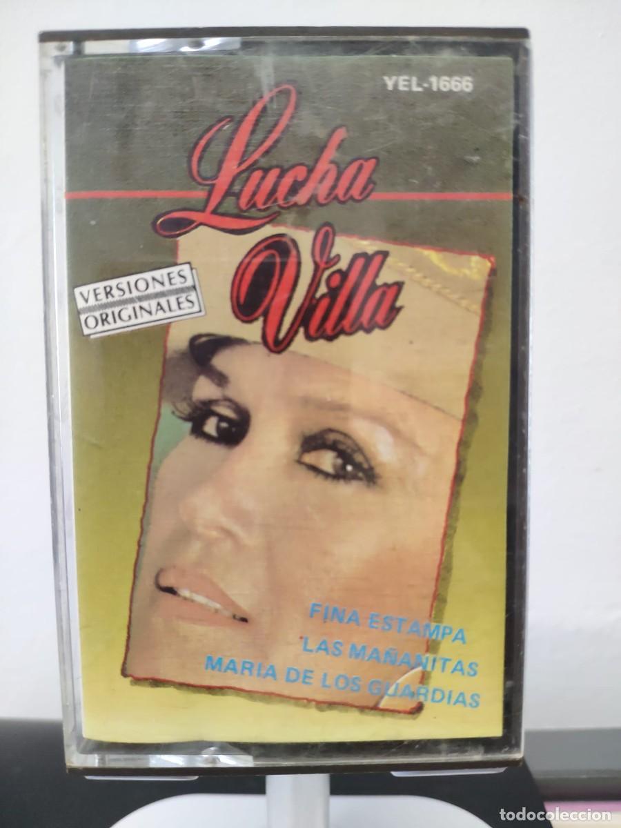 Casetes antiguos: Lucha Villa - Grandes &Eacute;xitos (Cassette) - Foto 4