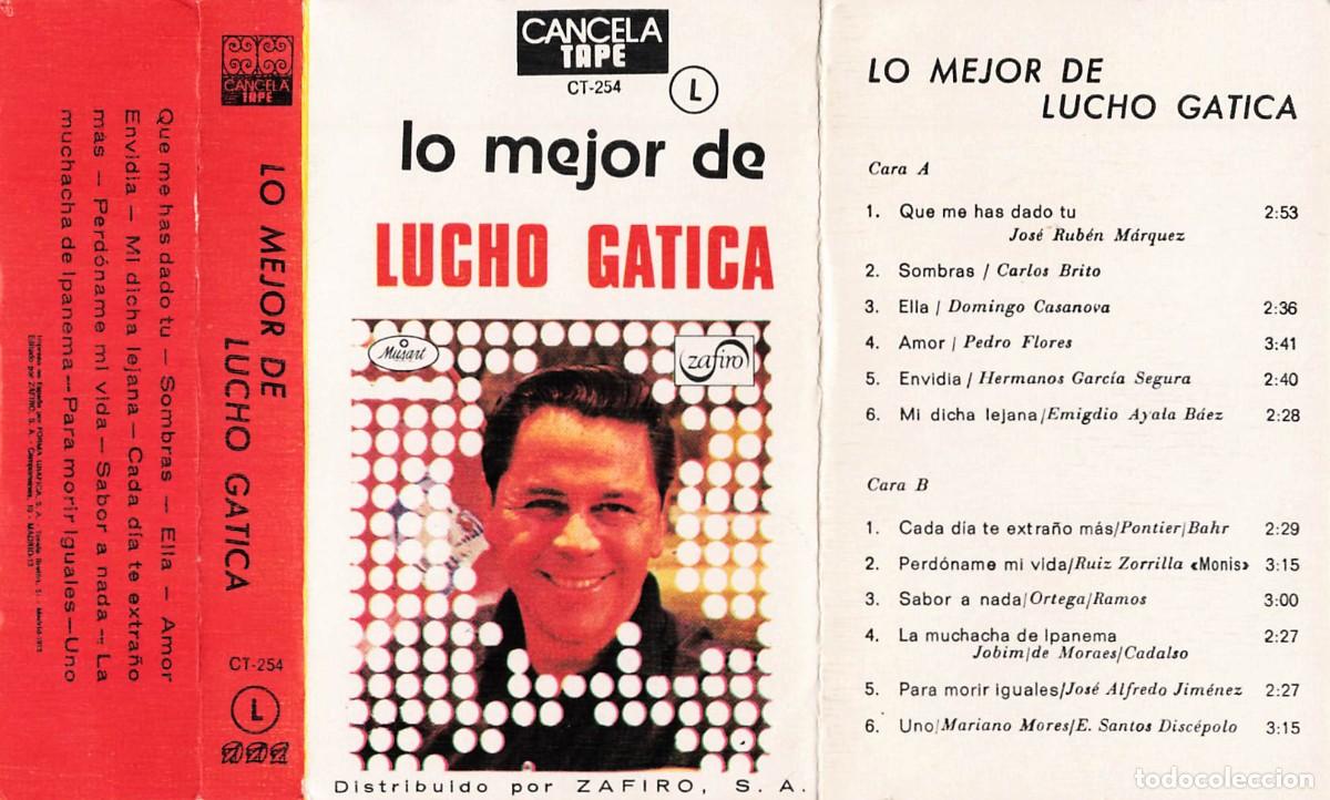 Casetes antiguos: Lucho Gatica - Lo Mejor de Lucho Gatica (Cassette)