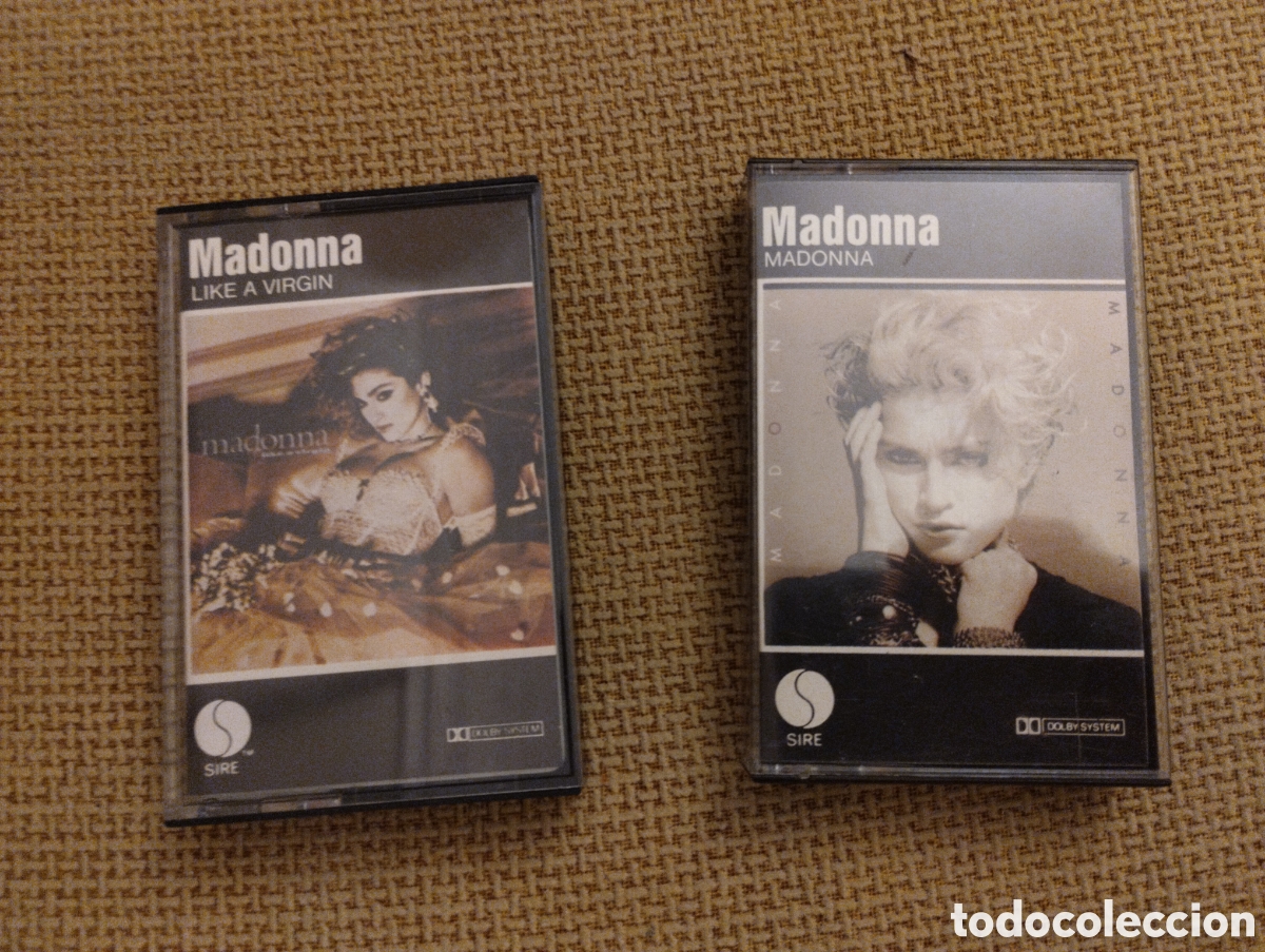 Old Cassettes: Lote de cintas de casete Madonna