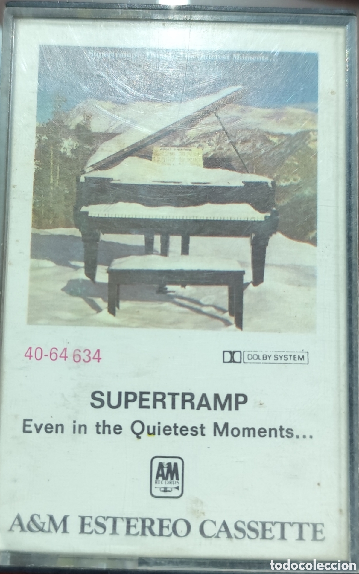 Casetes antiguos: SUPERTRAMP. CINTA CASSETE DE &rdquo;EVEN IN THE QUIETEST MOMENTS.......