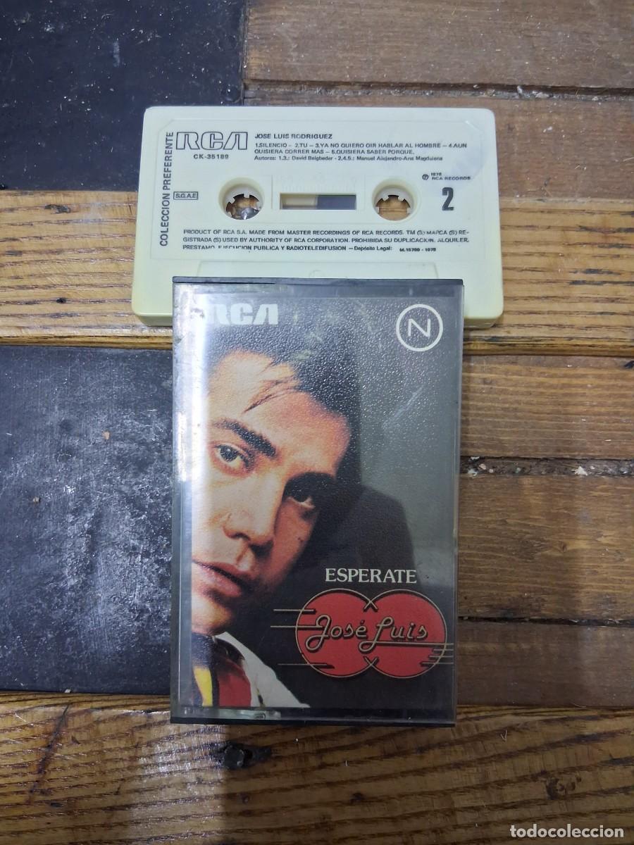 Old Cassettes: Casete cinta de m&uacute;sica Jose luis Rodr&iacute;guez Esperate