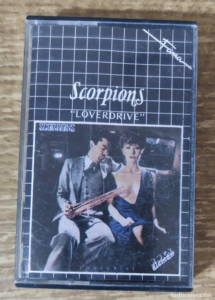Casetes antiguos: Cassette Scorpions - Lovedrive (1979) ed. espa&ntilde;ola