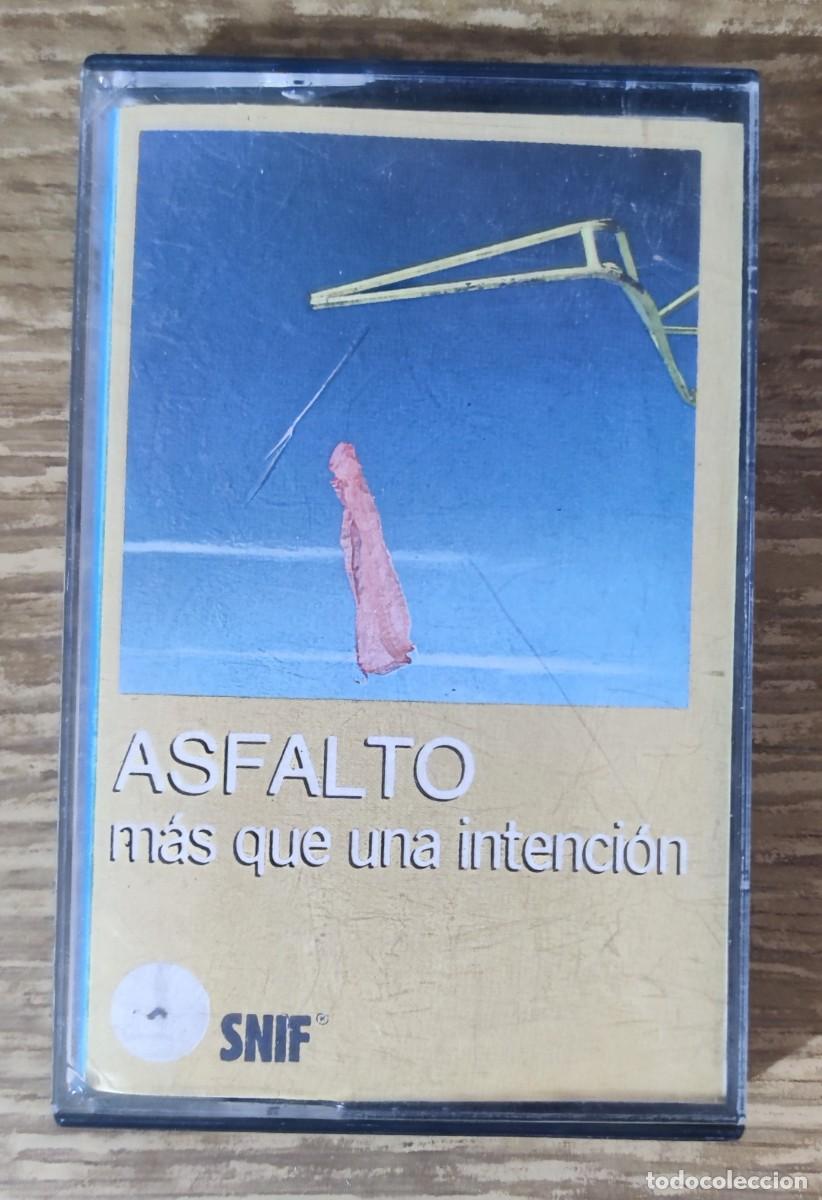 Casetes antiguos: Cassette Asfalto - M&aacute;s que una intenci&oacute;n (1988)