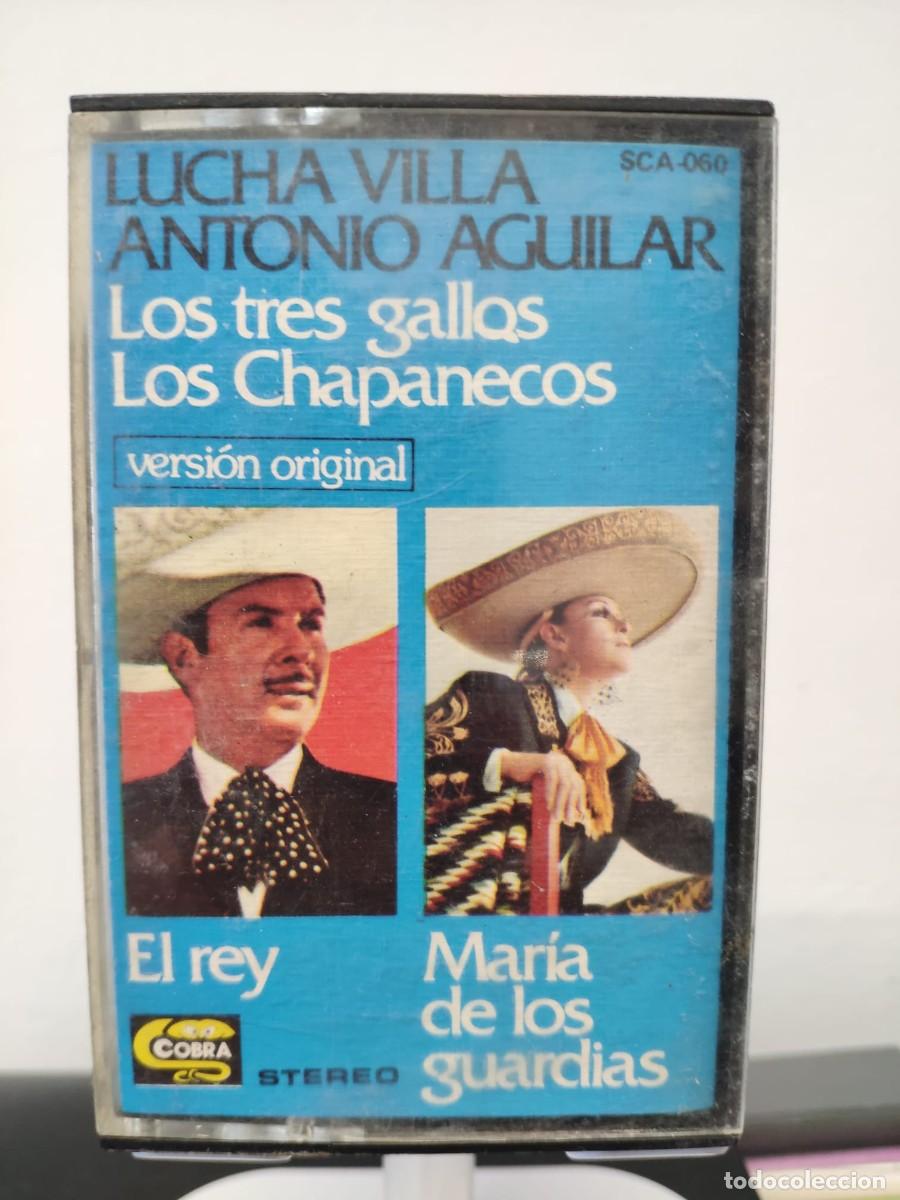 Casetes antiguos: Lucha Villa - Antonio Aguilar - Los Tres Gallos - Los Chapanecos (Cassette)